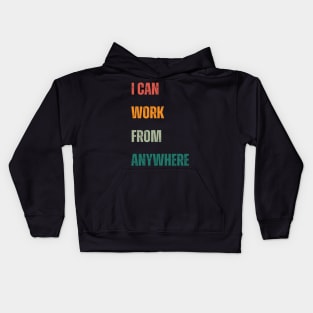 Work From Anywhere Kids Hoodie